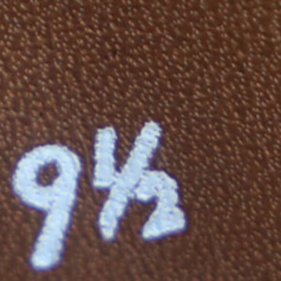 SALE - Allen Edmonds Clifton 9.5-D Brown Captoe Derby Mens Dress Shoes - Picture 10 of 10